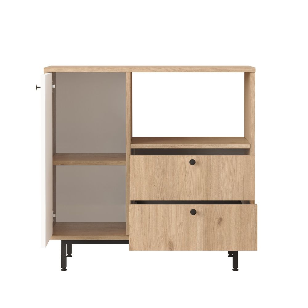 Višenamjenski ormar RE1-SW Oak White slika 5
