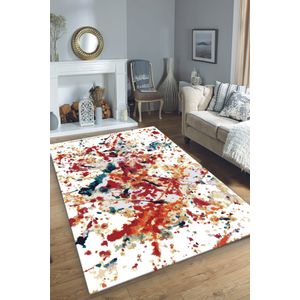 Conceptum Hypnose  Oil Paint Djt   Multicolor Hall Carpet (150 x 200)