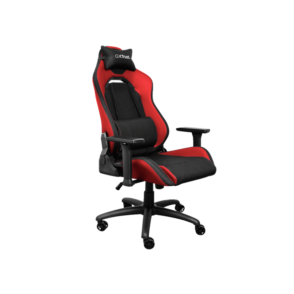 Trust GXT 714R gaming stolica RUYA, crvena, udobna, podesiv ergonomska, eko materijal slika 5