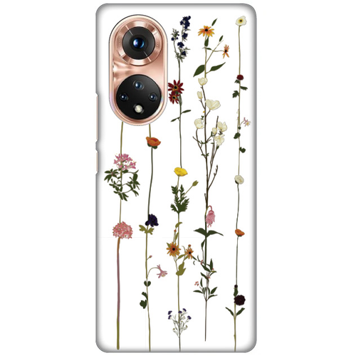 Torbica Silikonska Print Skin za Huawei Honor 50 Pro Flower slika 1