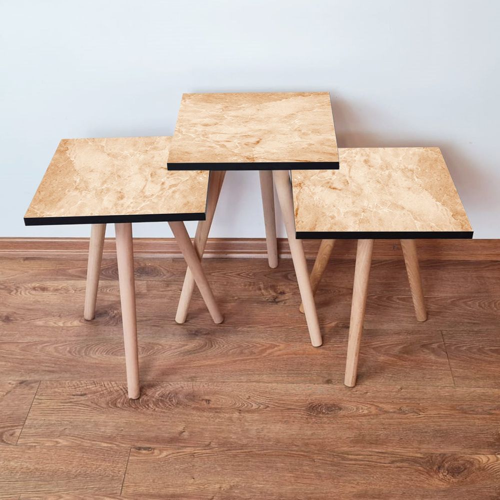 Nesting Table 3Shp254 - Bež (3 komada) slika 1