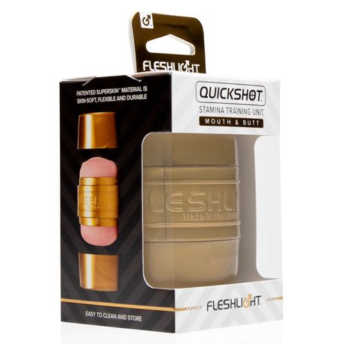 Vaginalni i analni masturbator Fleshlight - Quickshot Stamina slika 8