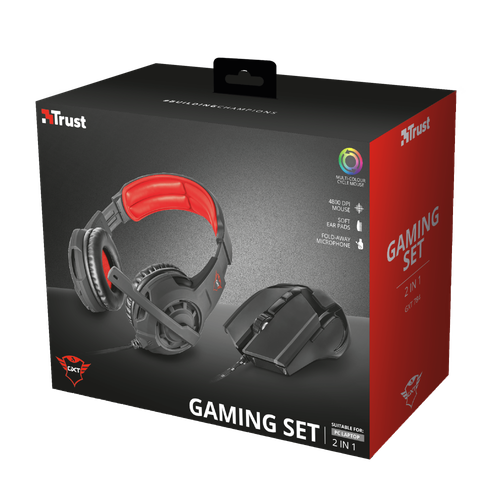 Trust gaming slušalice i miš GXT784 (21472) slika 6