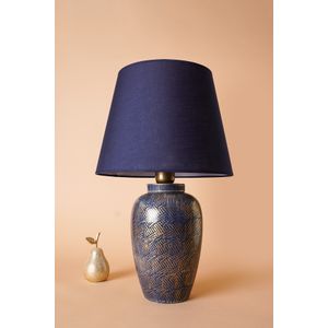 Stolna Lampa YL576 u Plavo-Zlatnoj Boji