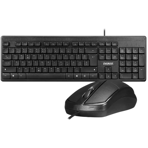 Everest km-515 usb combo žična tastatura i miš slika 1