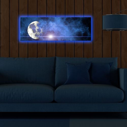 Wallity Slika dekorativna na platnu s LED rasvjetom, 3090DACT-54 slika 4