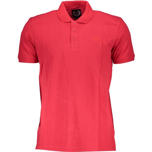 GIAN MARCO VENTURI MEN'S POLO SHORT SLEEVE RED slika 1