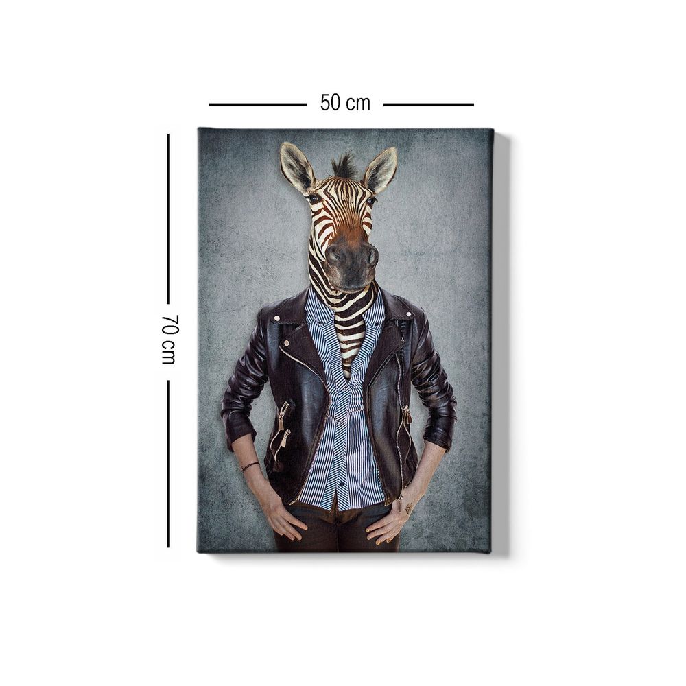 Dekorativna Šarena Kanvas Slika (50 x 70 cm) - Model 73 slika 4