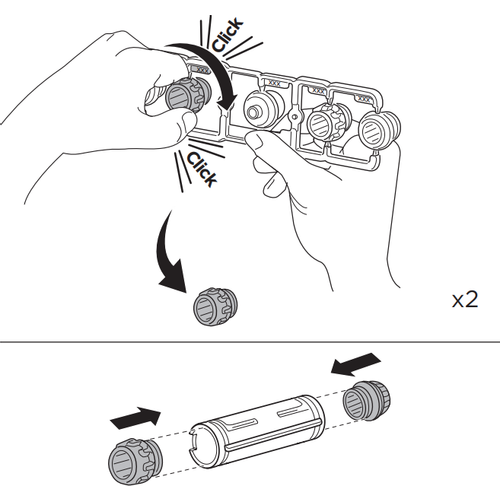 Thule FastRide 9-15mm Axle Adapter Kit za bicikle s osovinom Thru veličine 9 do 15mm slika 3