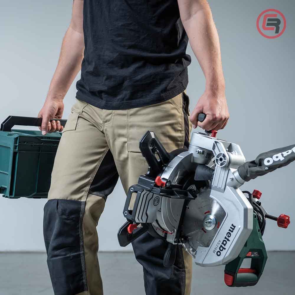 Metabo Pila Kružna KS 216 M Za Kutno Rezanje 216 mm / 1,35 kW Sa Dva Lista Pile – 610216900 slika 8