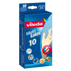 Vileda Rukavice jednokratne Multi latex 10/1 M/L