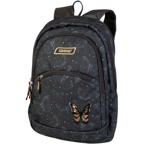 Target školski ruksak 2u1 Curved sparkling butterfly  slika 2