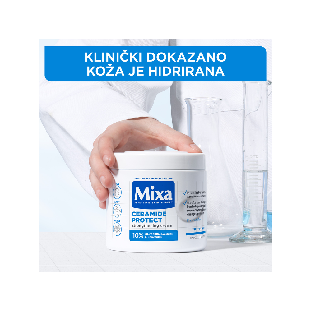Mixa Ceramide Protect Jar krema 400 ml slika 2