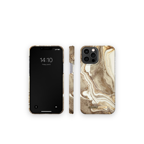 iDeal of Sweden Maskica - iPhone 13 Pro Max - Golden Sand Marble slika 2