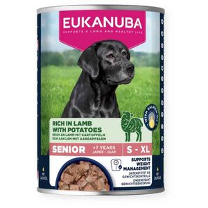 EUKANUBA Senior konzerva bogata janjetinom i krumpirom