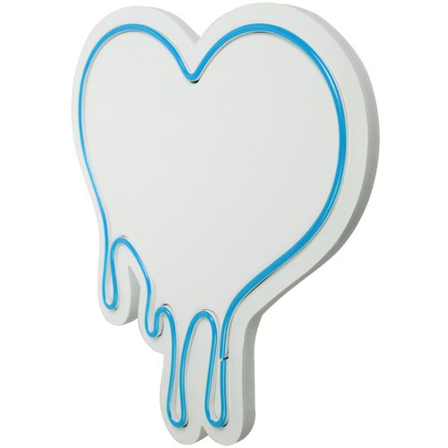 Wallity Ukrasna plastična LED rasvjeta, Melting Heart - Blue slika 4