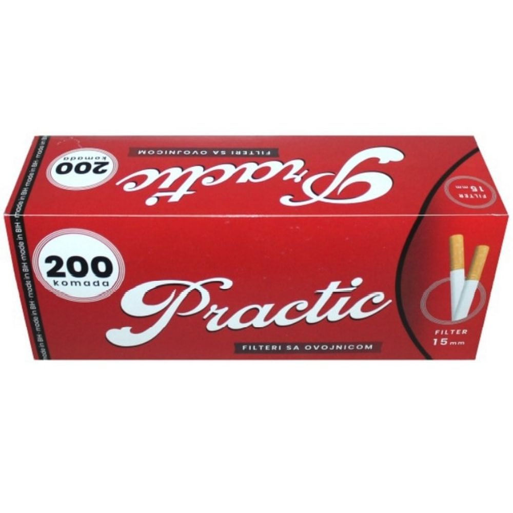 Practic filteri sa ovojnicom 15mm 200kom slika 1