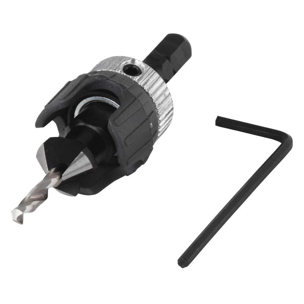 Wolfcraft Svrdlo Za Predbušenje 3,2-12 mm Sa Upuštačem i Graničnikom - 2544000 slika 1