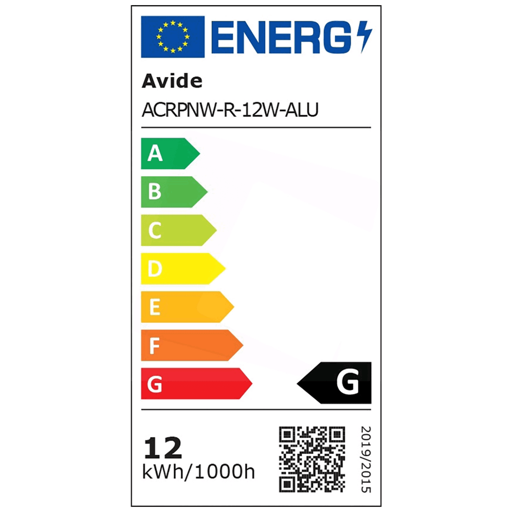 Avide Plafonjera LED, ugradna, 12W, 950 lm, 4000K, IP20 - ACRPNW-R-12W-ALU slika 4