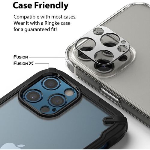 Ringke – Camera Styling za iPhone 12 Pro Max – srebrna boja slika 2