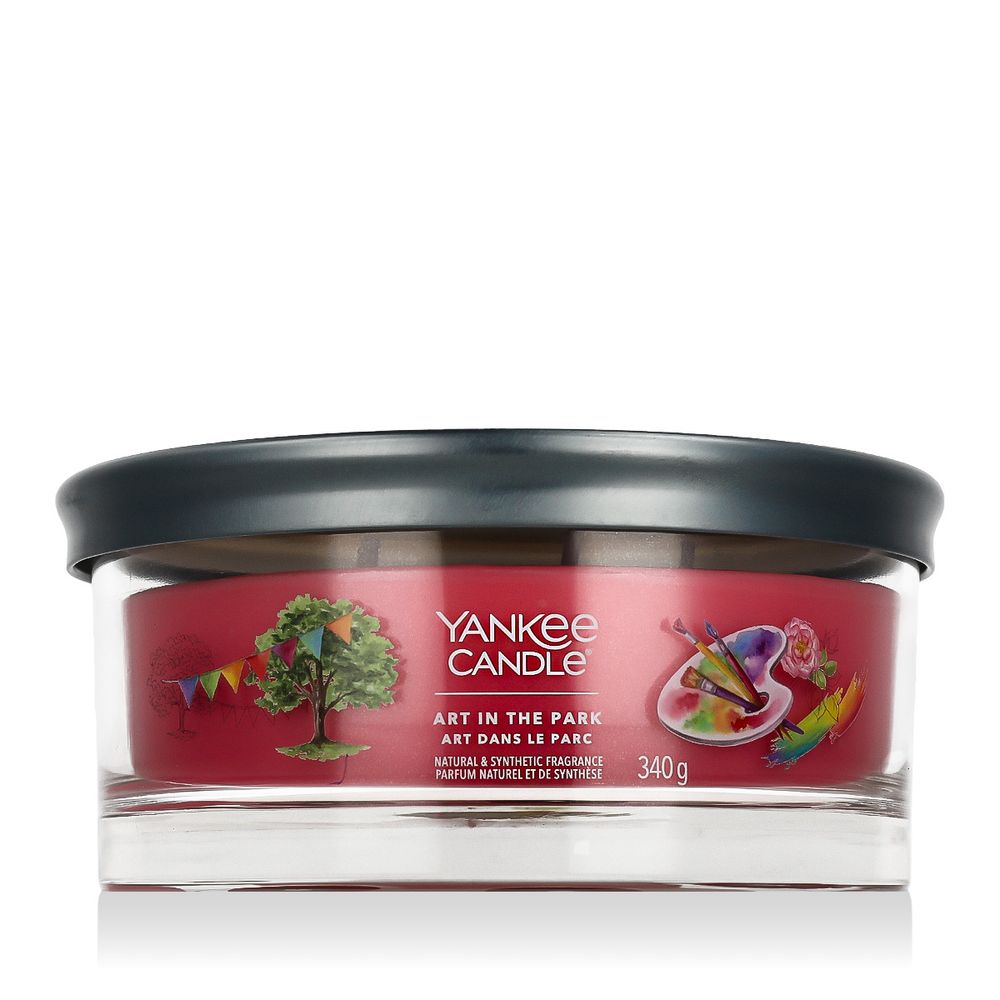 Yankee Candle Signature 5-Wick Tumbler vonná sviečka Art in the Park 340 g slika 1