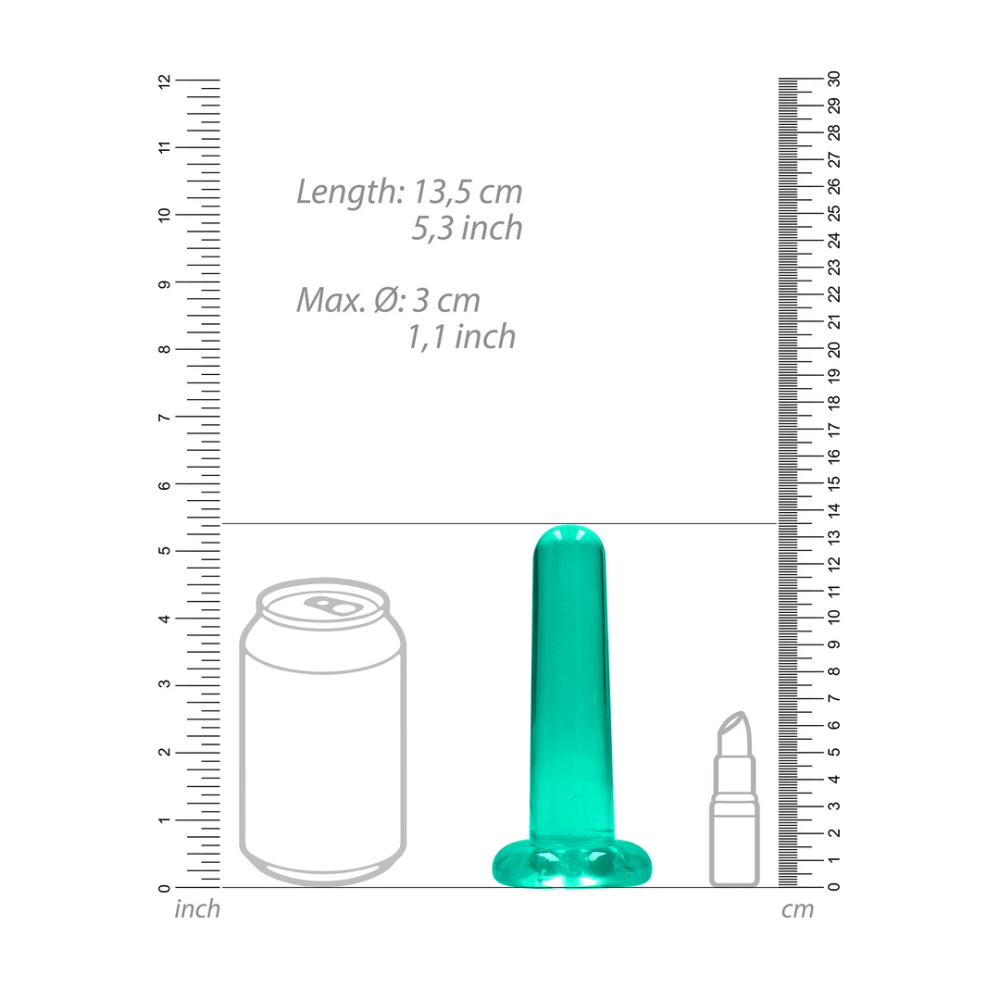 RealRock by Shots nerealistični dildo s vakuumskom čašicom - 5 / 13,5 cm slika 4
