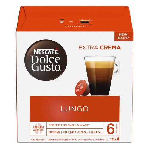 Nescafe dolce gusto Lungo 89,6g , 16 kapsula slika 2