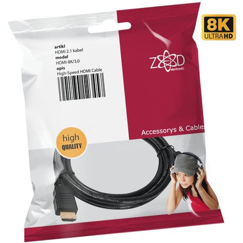 ZED electronic HDMI-8K/3,0 - HDMI-8K/3,0 slika 1