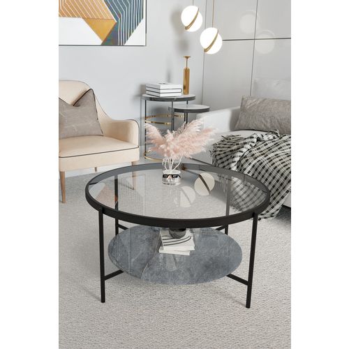 Oslo - Transparent, Marble, Anthracite Transparent
Marble
Anthracite Coffee Table slika 1