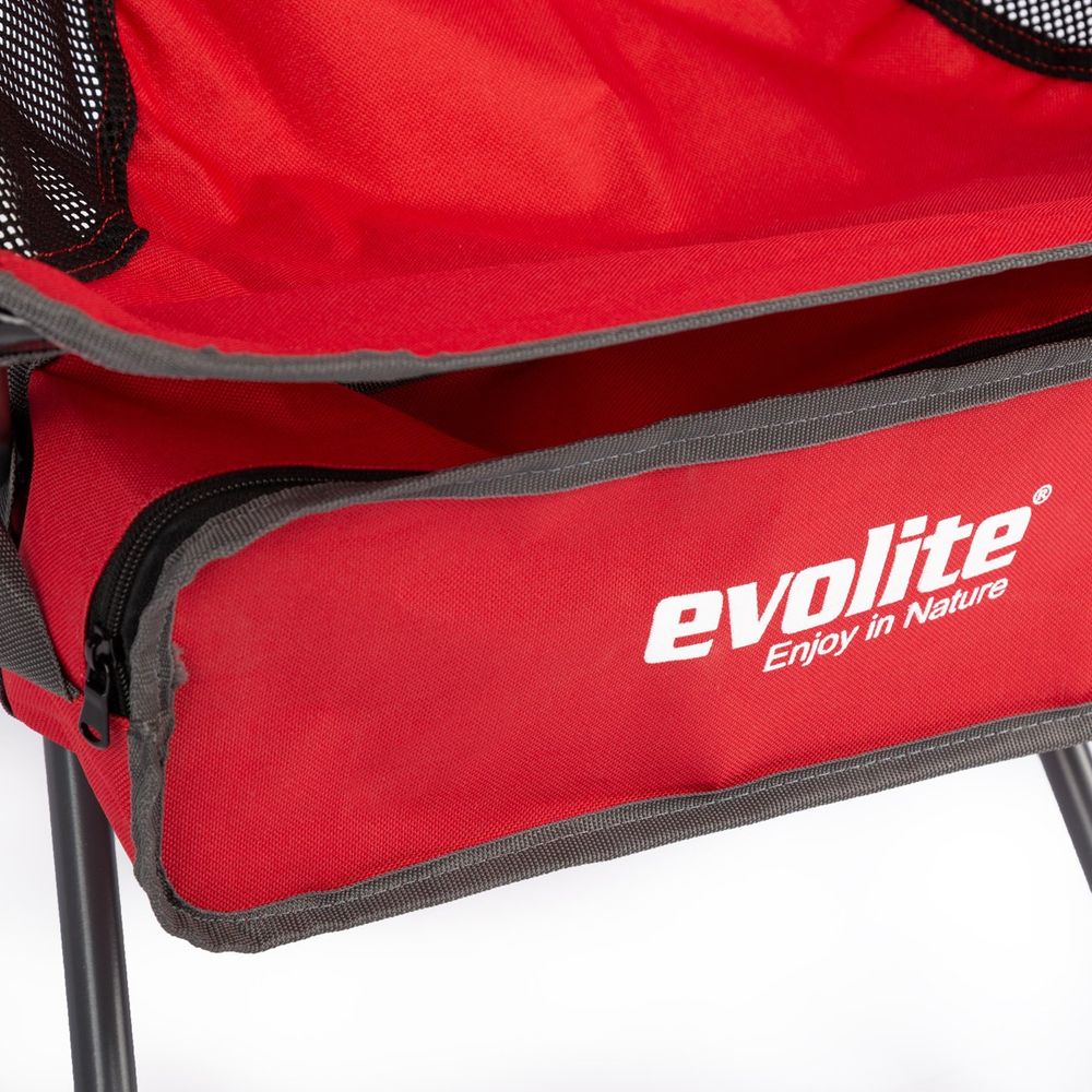 Evolite Sklopiva kamp stolica Mini, Crvena slika 6
