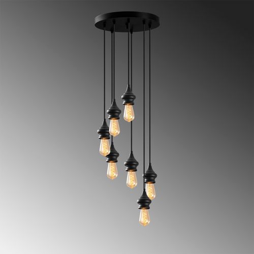 Alaaddin - 6246 Black Chandelier slika 5