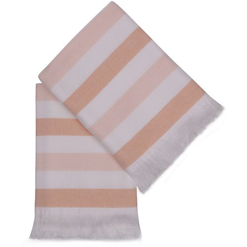 Colourful Cotton Set ručnika STRIPE SALMON, 50*90 cm, 2 komada, Stripe - Salmon slika 3