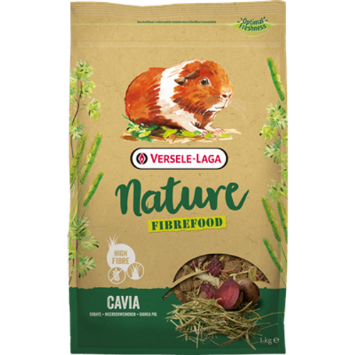 Versele-Laga NATURE Fibrefood Cavia 1 KG, potpuna hrana za morske prasiće slika 1