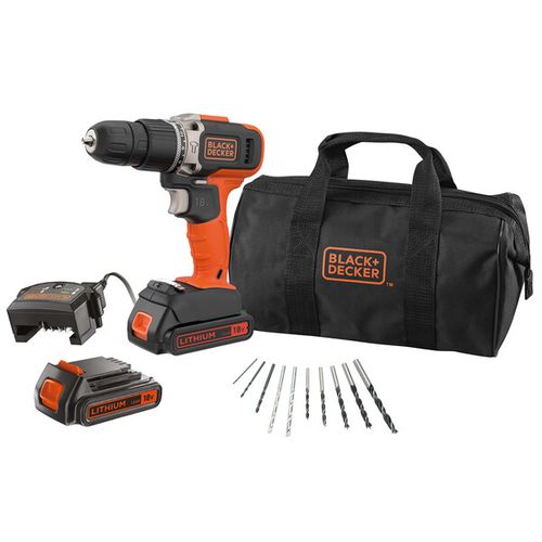 Black & Decker  Aku Udarna Bušilica Odvijač BCD003BA10S slika 1