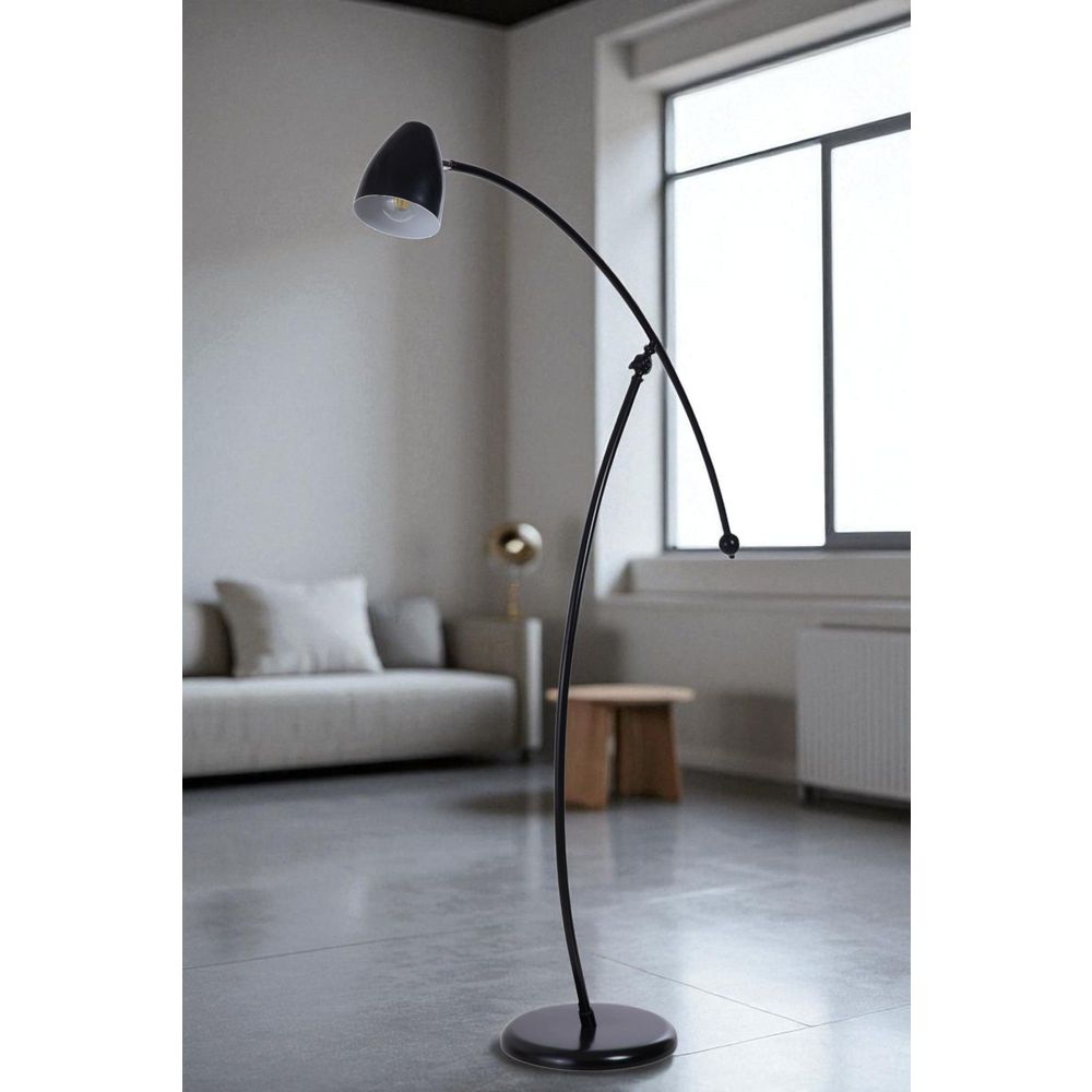 Opviq Podna lampa 576, crna slika 1