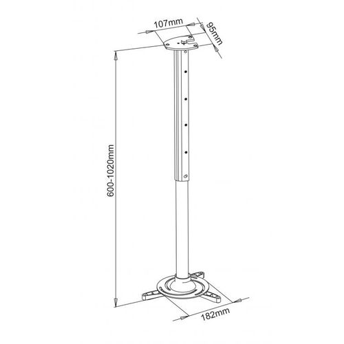 SBOX stalak za projektor PM-102XL slika 2