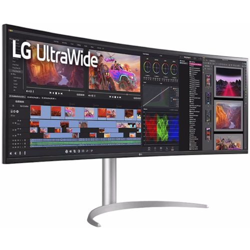 LG 49WQ95C-W Monitor 49" IPS zakrivljen 32:9 5120x1440 144Hz 5ms GtG HDMIx2 DP USB Gsync freesync slika 2