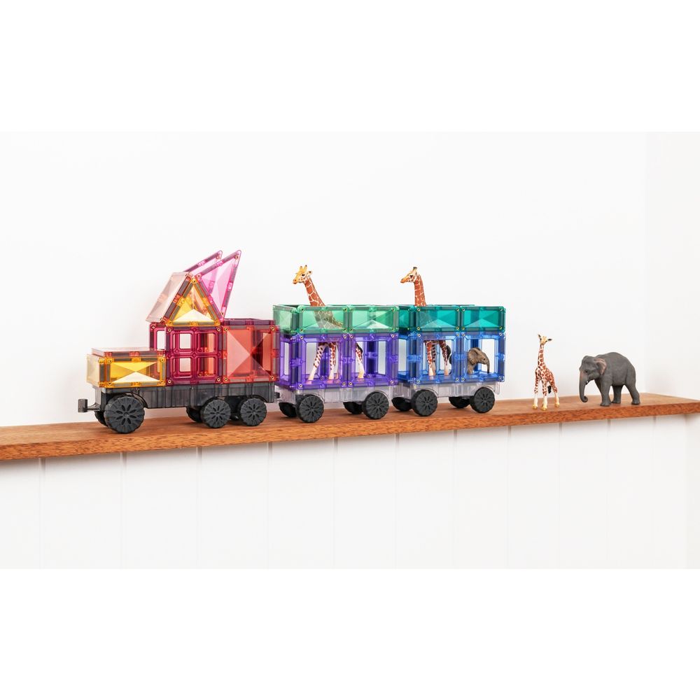 Connetix Magnetne pločice za slaganje Pastel Transport Pack, 50kom slika 9
