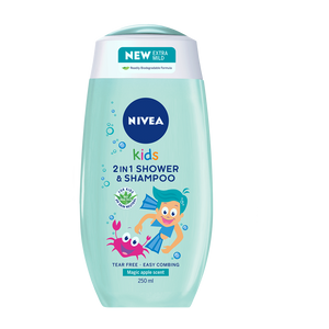 NIVEA 2u1 gel za tuširanje za dečake 250ml