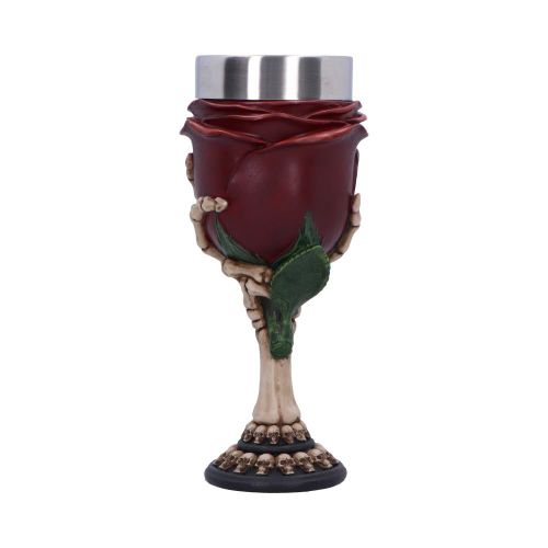 NEMESIS NOW ROSE TO THE OCCASION GOBLET 20CM slika 2