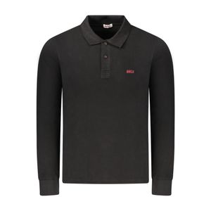 RIFLE POLO LONG SLEEVE MEN BLACK