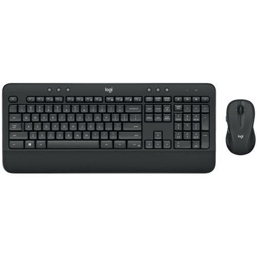 LOGITECH MK545 Advanced Wireless Desktop US tastatura + miš crna slika 2