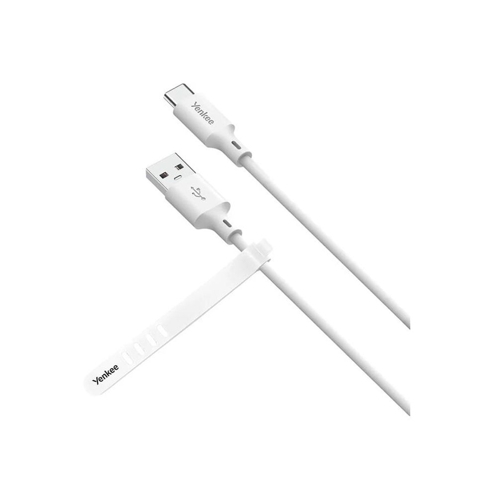 Yenkee USB kabal YCU 315 SILIC USB A-C / 1,5m Bijeli slika 1