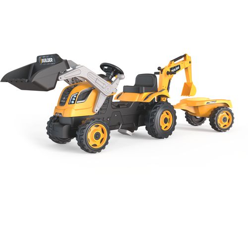SMOBY traktor / bager na pedale Builder Max  710304 slika 1