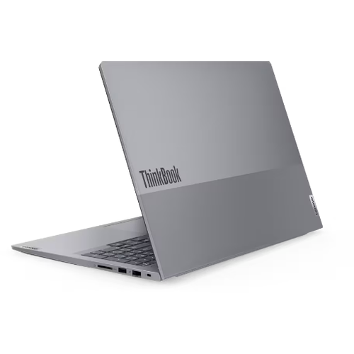 Lenovo ThinkBook 16 G6 IRL 21KH008QYA Core i3-1315U, 1x 16GB DDR5 5200, SSD 512GB PCIe 2242, 16" WUXGA (1920x1200) IPS AG 300n, Iris Xe, GLAN, WLAN, BT, KybSR BL, SD, HDMI, 2x USB 3.2 G1, Thblt 4, USB-C 3.2 G2, FPR, Cam FHD+IR, 45Wh, 2W x2 Dolby, Al top, Win 11 Pro, 3YW slika 4