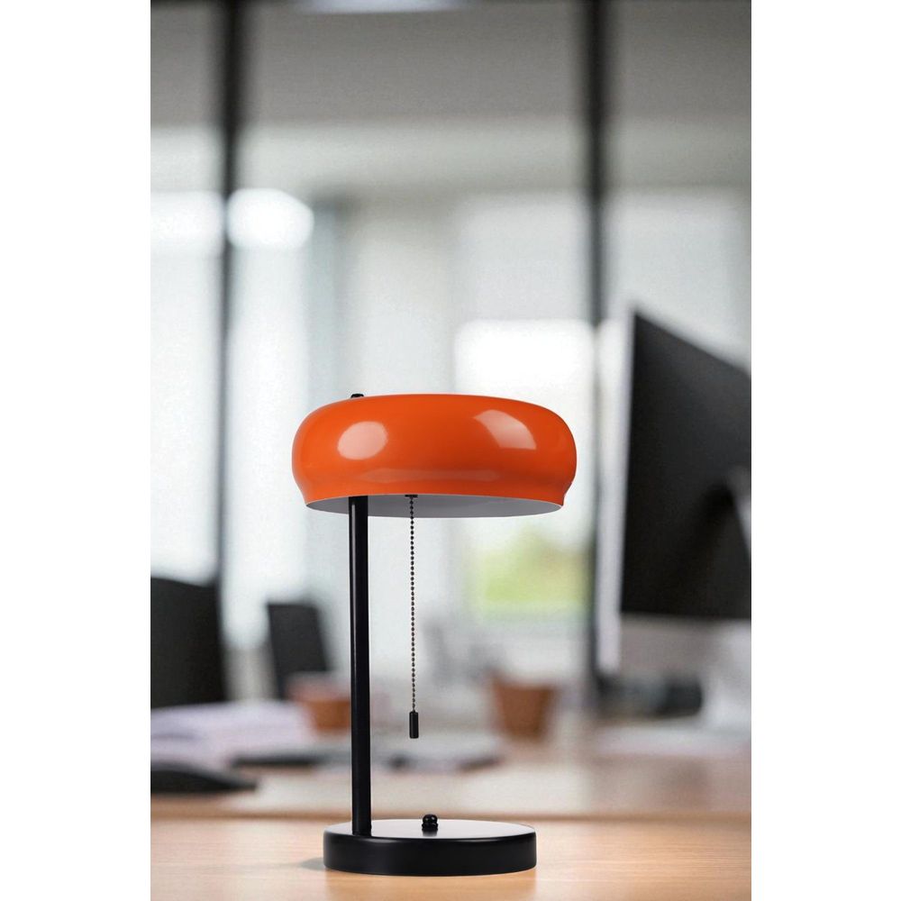 Opviq Stolna lampa 545, narančasta, crna slika 1