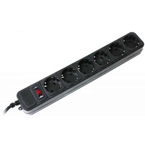 Gembird Power Cube surge protector 1.8m SPG6-B-6 6 rupa slika 1