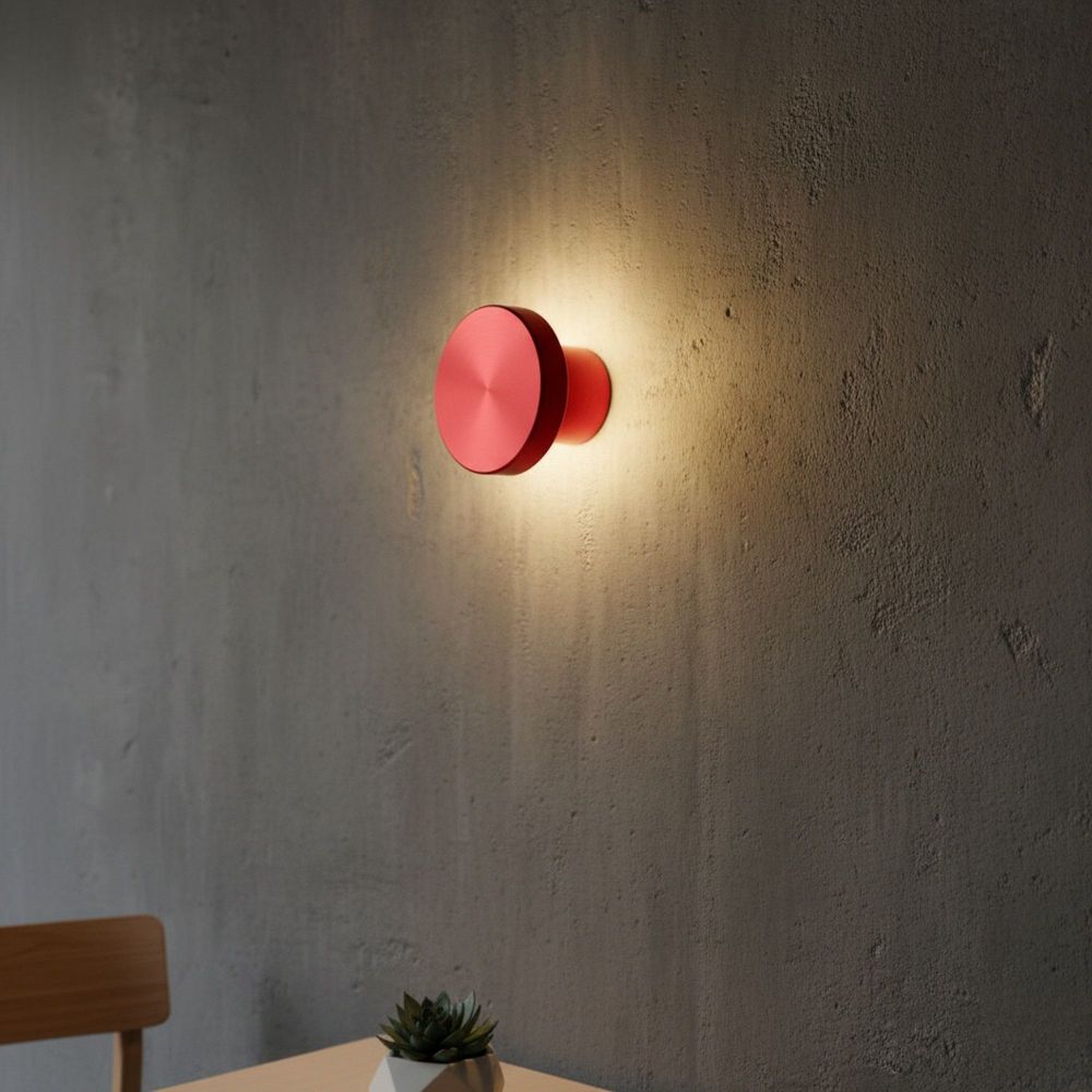 Zidna Lampa Aura - 15520 - S - K, boje: Crvena slika 1
