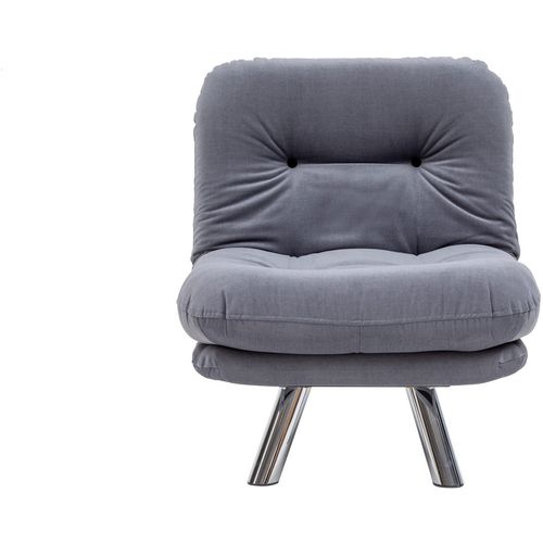 Atelier Del Sofa Fotelja na razvlačenje, Sivo, Misa Small Solo - Grey slika 3