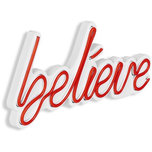 Wallity Ukrasna plastična LED rasvjeta, Believe - Red slika 16